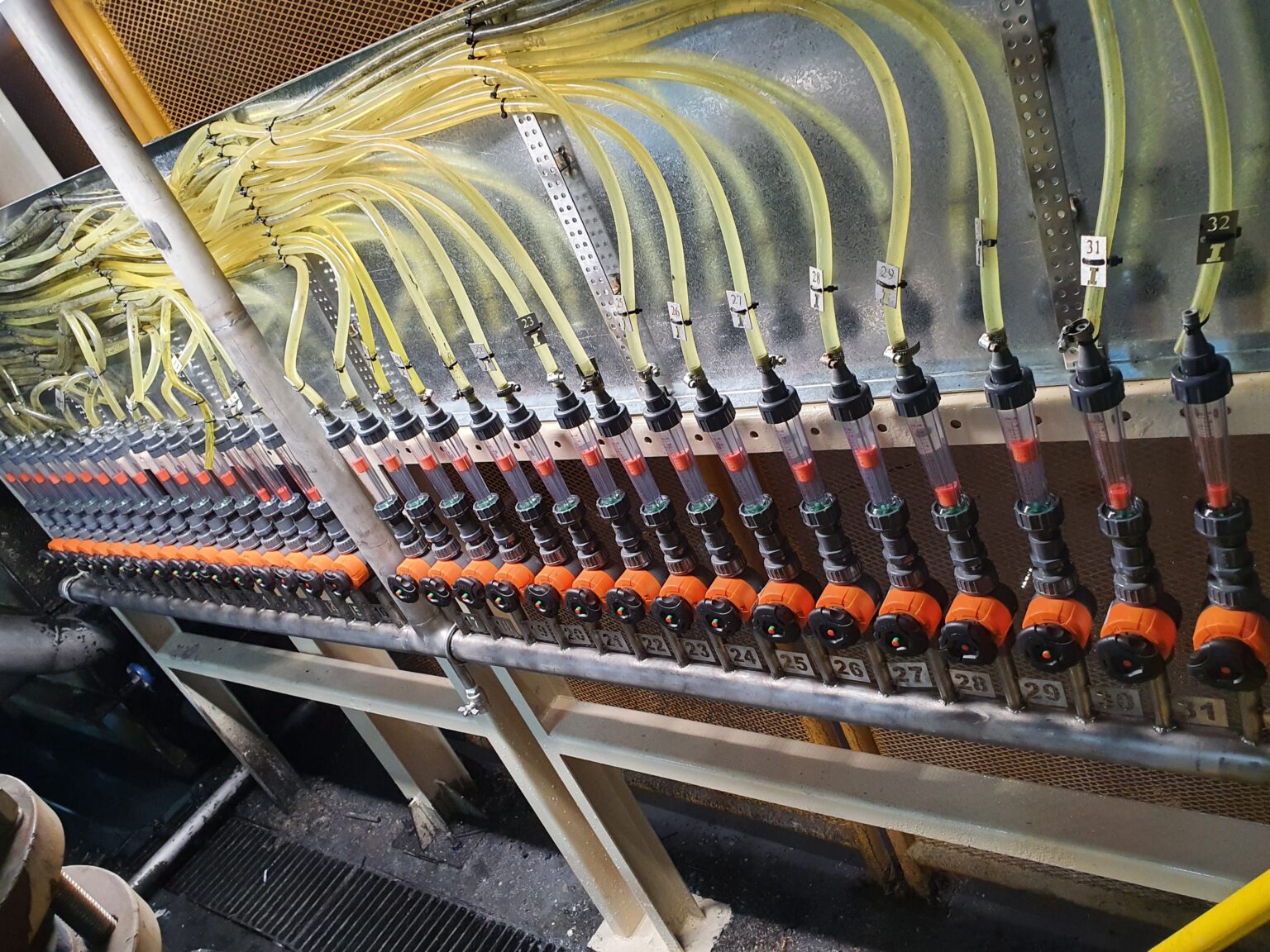 Sistema de medición de anolito